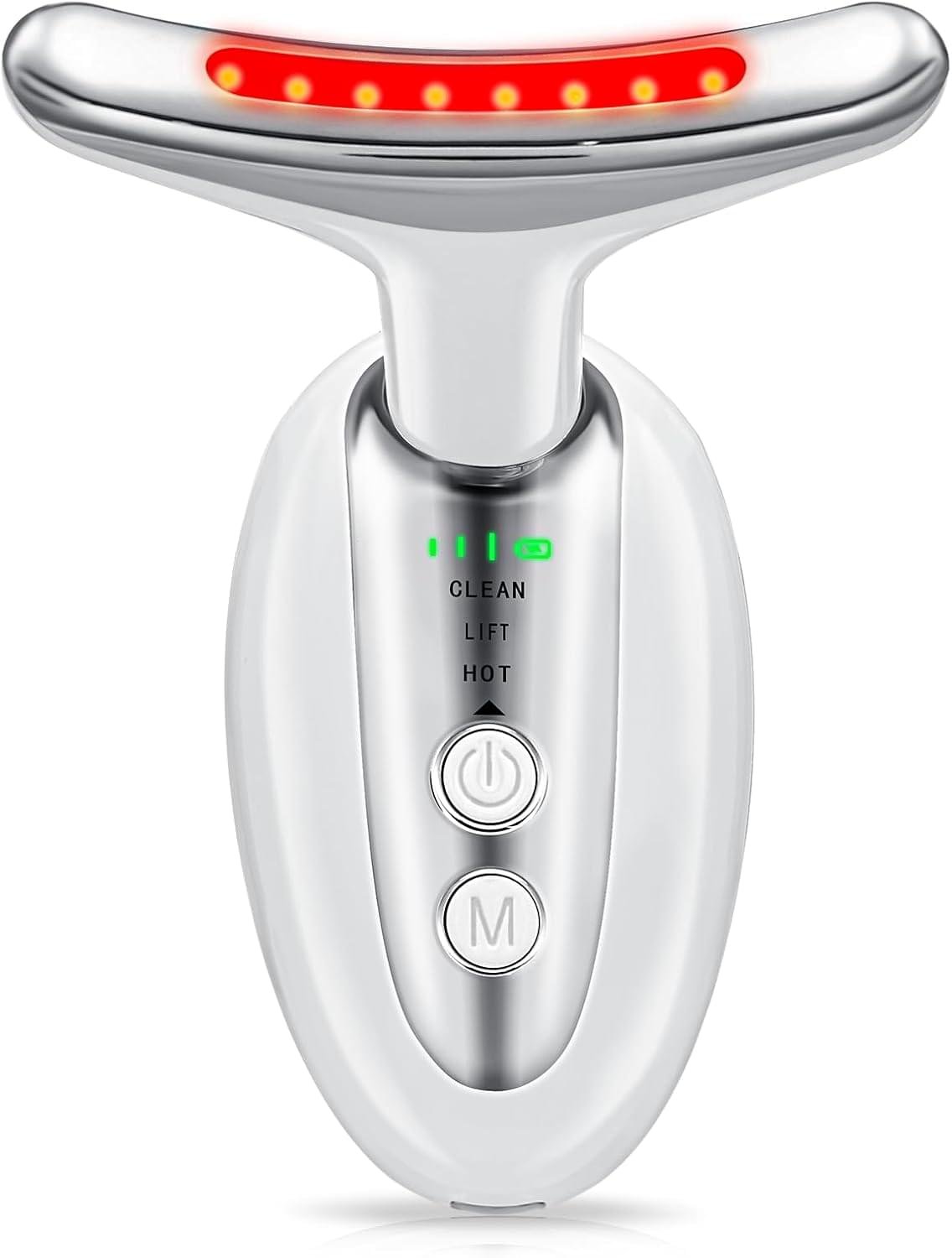 Upgraded EMS Facial Massager with 7-Colour LED Light Therapy, 7-in-1 Anti-Ageing Face Lift Device for Wrinkle Reduction, Microcurrent Tightening & Skin Rejuvenation – Home Beauty Gift Set Upgraded EMS Facial Massager with 7-Colour LED Light Therapy, 7-in-1 Anti-Ageing Face Lift Device for Wrinkle Reduction, Microcurrent Tightening & Skin Rejuvenation – Home Beauty Gift Set