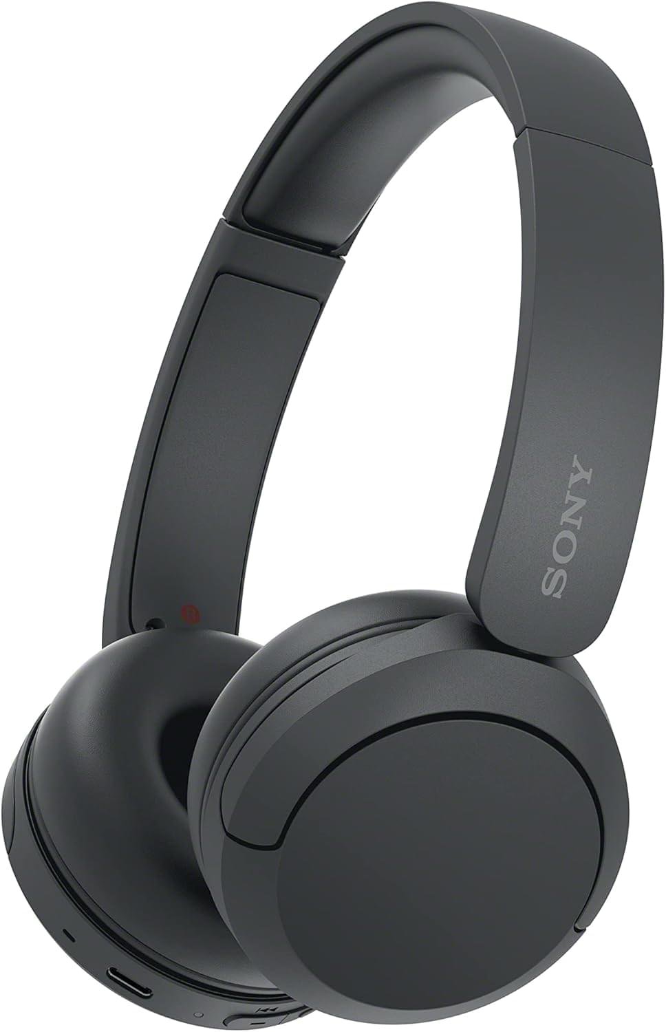 Sony WH-CH520 Wireless Bluetooth On-Ear Headphones, Lightweight Design, Up to 50hr Battery Life, Quick Charge, EQ, Clear Call Quality, iOS & Android – Black Sony WH-CH520 Wireless Bluetooth On-Ear Headphones, Lightweight Design, Up to 50hr Battery Life, Quick Charge, EQ, Clear Call Quality, iOS & Android – Black